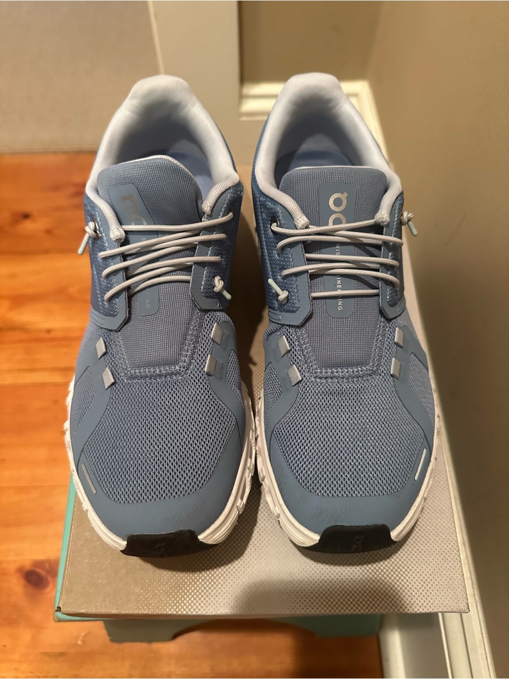 On Running Women’s Cloudnova Dusty Blue Athletic Sneakers